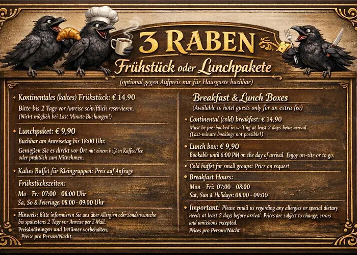 3 Raben - - Fuer Geschaeftsreisende, Urlauber, Monteure Und Handwerker, Polski Austria Gæstehus 3*